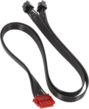 12P PSU&8P (6   2P) Head Graphics Line Cable for Enermax Power with Red 12P Jack