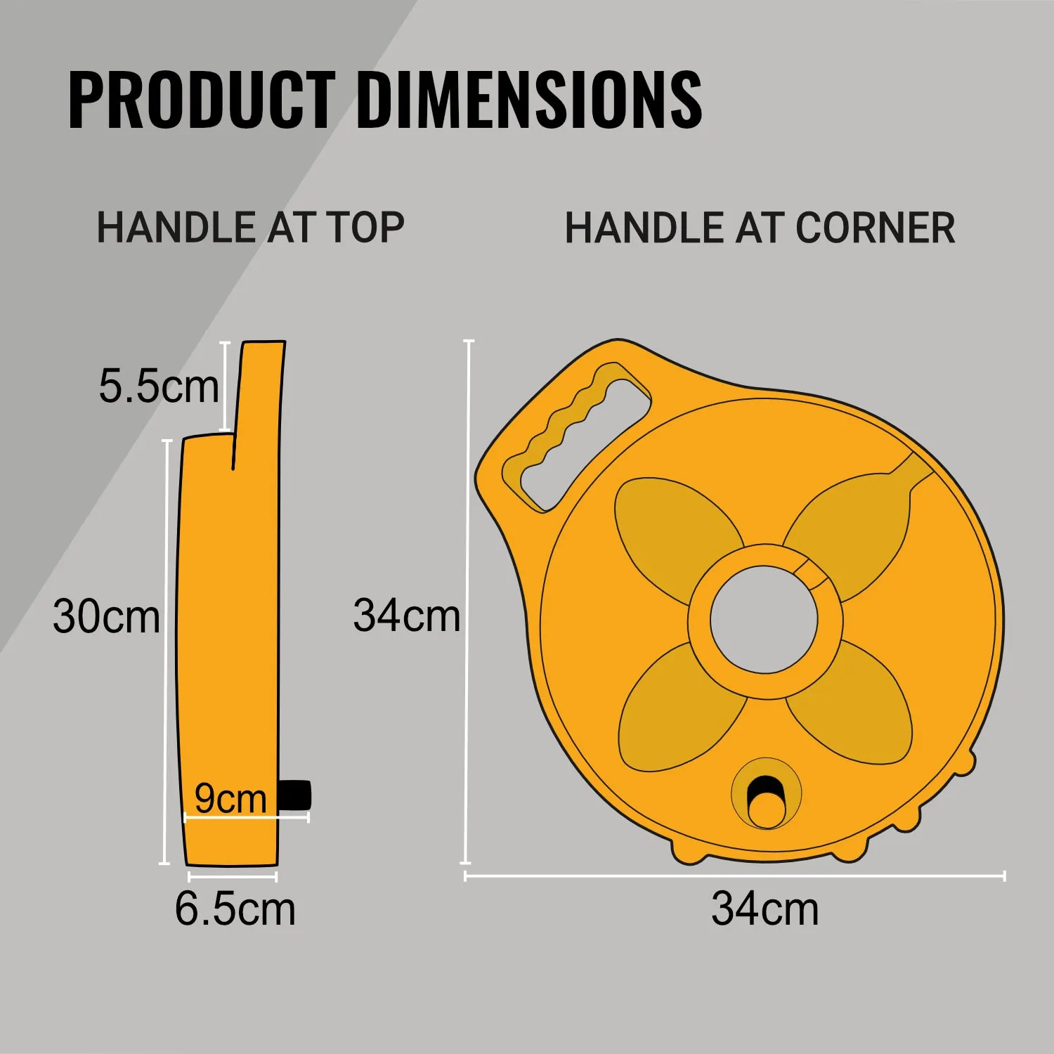 15m Premium Flat Out 10amp Extension Lead | with Compact Multi-Reel