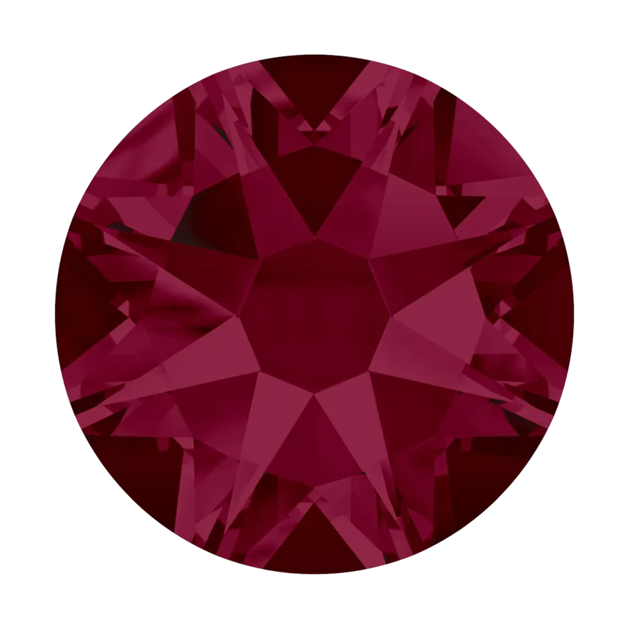2038 & 2078 Swarovski Flatback Hotfix, Ruby (501)