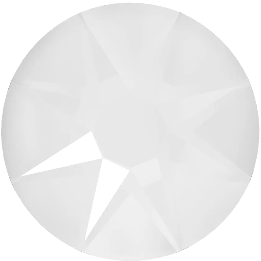 2078 Swarovski Flatback Hotfix, Crystal Electric White (001 L139S)