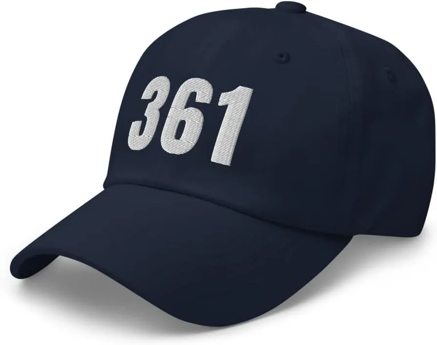 361 Hat Corpus Christi TX Hat Mobile Area Code 361 Dad Cap Embroidered Dad Hat Baseball Cap