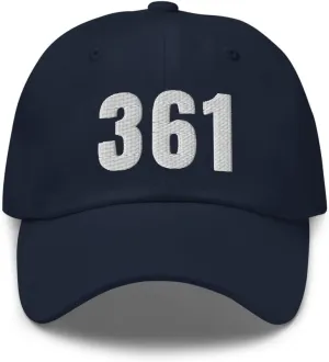 361 Hat Corpus Christi TX Hat Mobile Area Code 361 Dad Cap Embroidered Dad Hat Baseball Cap