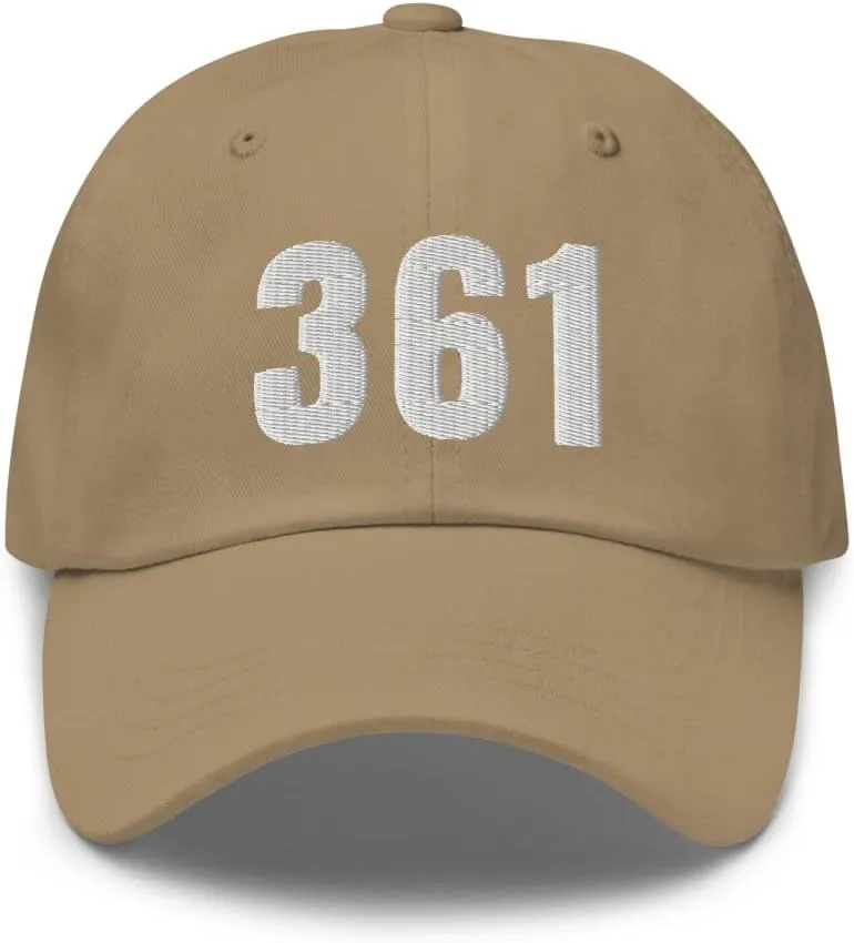 361 Hat Corpus Christi TX Hat Mobile Area Code 361 Dad Cap Embroidered Dad Hat Baseball Cap