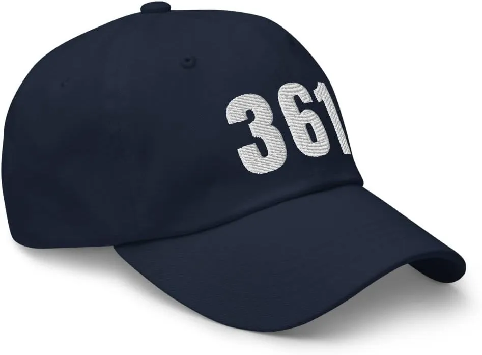 361 Hat Corpus Christi TX Hat Mobile Area Code 361 Dad Cap Embroidered Dad Hat Baseball Cap