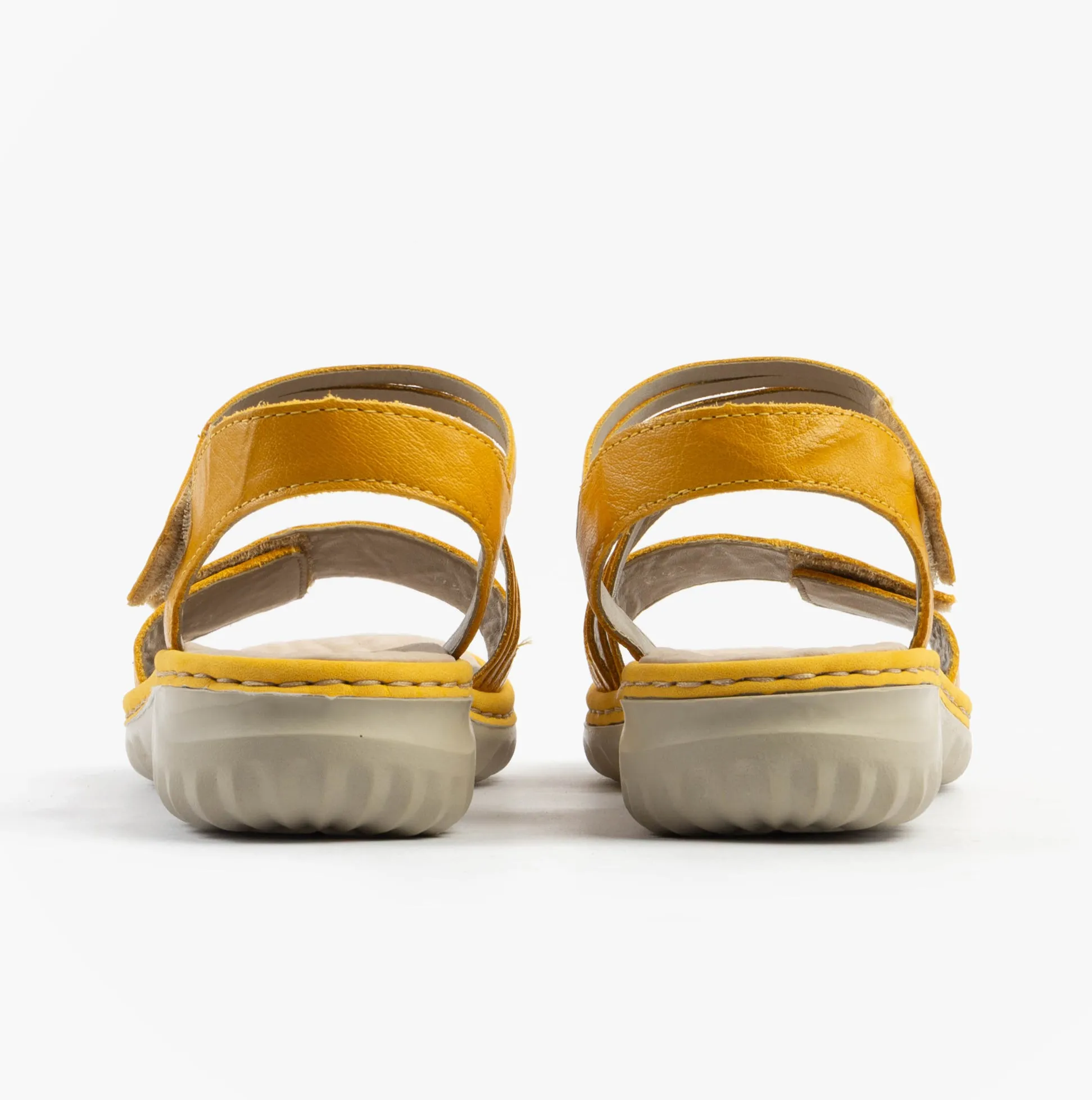 60464-68 Womens Sandals Yellow
