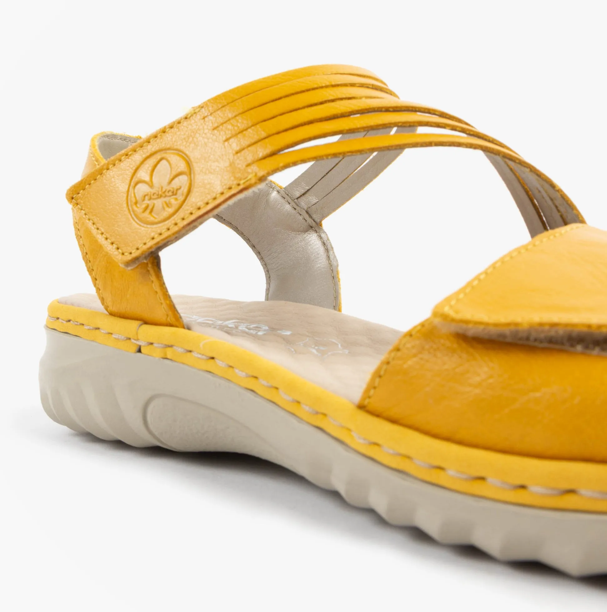 60464-68 Womens Sandals Yellow