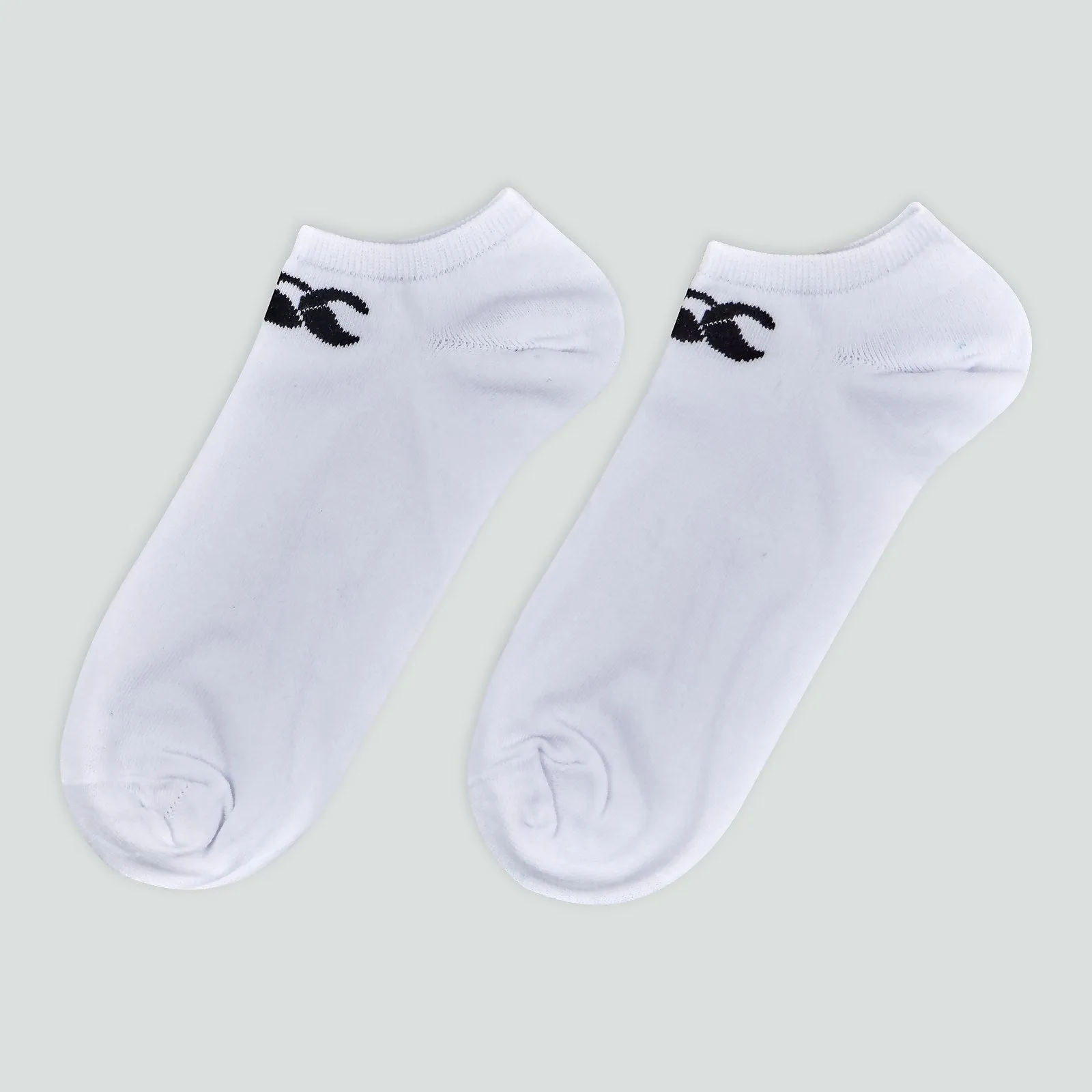 Adult Trainer Liner Socks White (3 Pack)