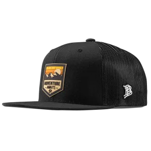 Adventure Awaits PVC Flat Trucker