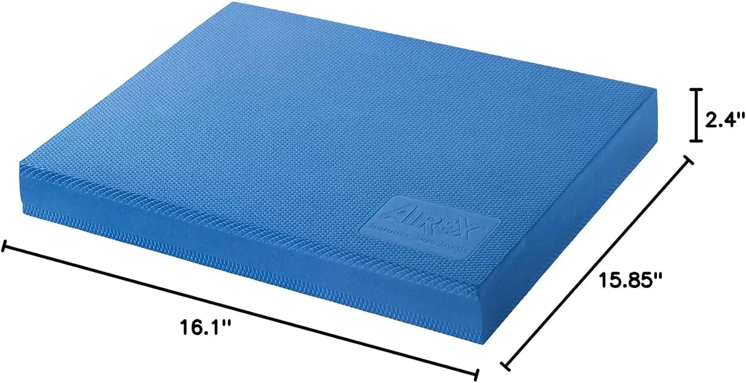AIREX Balance Pad – Stability Trainer for Balance, Stretching, Physical Therapy, Exercise, Mobility, Rehabilitation and Core Training Non-Slip Closed Cell Foam Premium Balance Pad