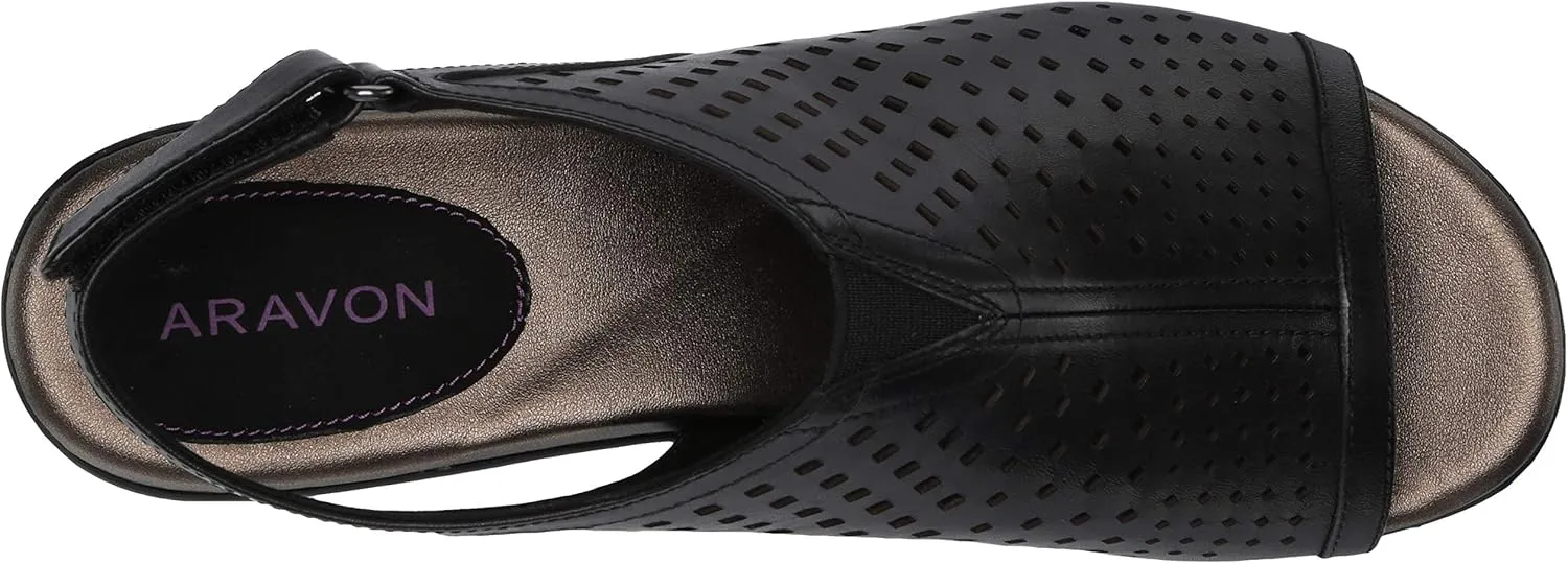Aravon Women's Medici Peep Pump