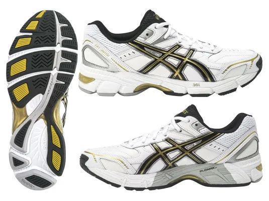 ASICS 180TR 2E LEATHER WHITE BLACK GOLD