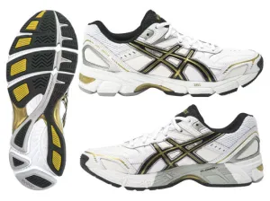 ASICS 180TR 2E LEATHER WHITE BLACK GOLD