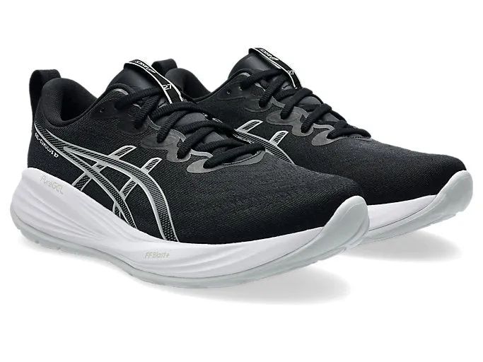 Asics Gel Cumulus 27 (4E Width) - Black/Concrete (Mens)