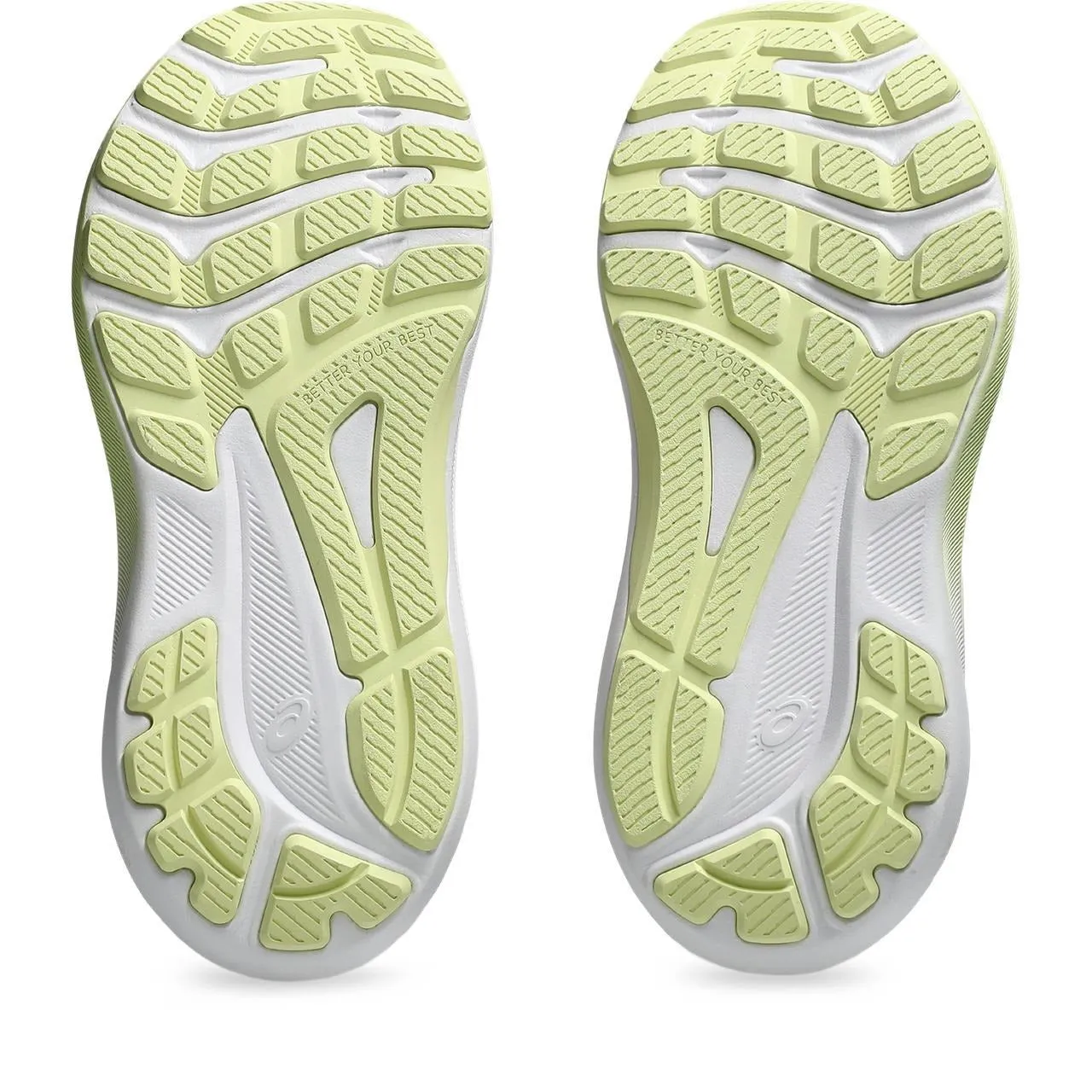 Asics GT-1000 13 PS Running Shoes Girl's (Breeze White 700)