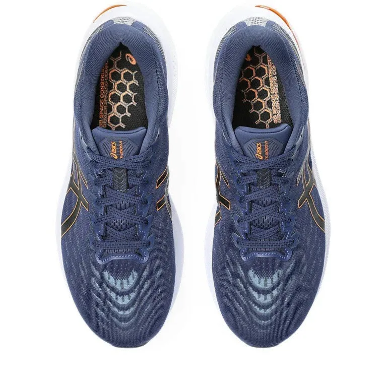 Asics GT 2000 11 Running Shoes Men's UK14 (Deep Ocean Bright Orange)