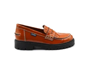 Atlanta Camel Patent Chunky Loafer
