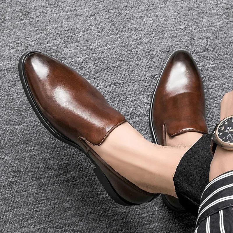 Augusto Genuine Leather Loafers