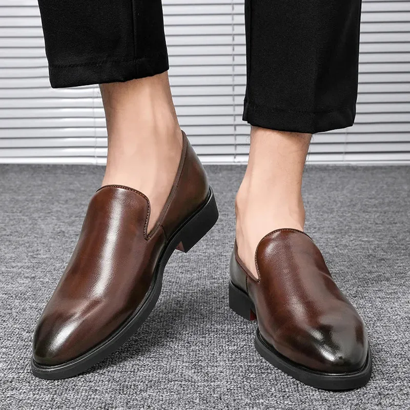 Augusto Genuine Leather Loafers