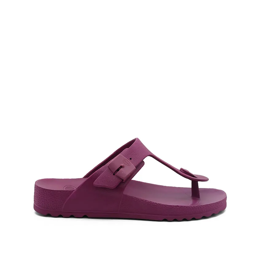 Bahia Flip Flop Women's Casual Sandals - Wine