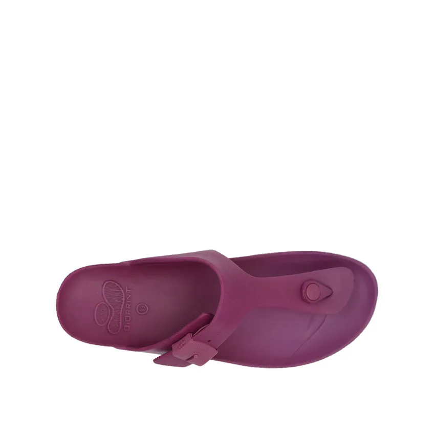 Bahia Flip Flop Women's Casual Sandals - Wine