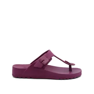 Bahia Flip Flop Women's Casual Sandals - Wine