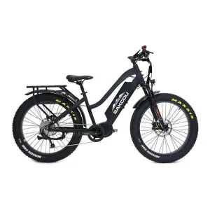BAKCOU Mule Step-Through 21AH Matte Black - B-MST-B-B21