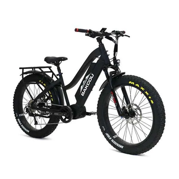 BAKCOU Mule Step-Through 21AH Matte Black - B-MST-B-B21