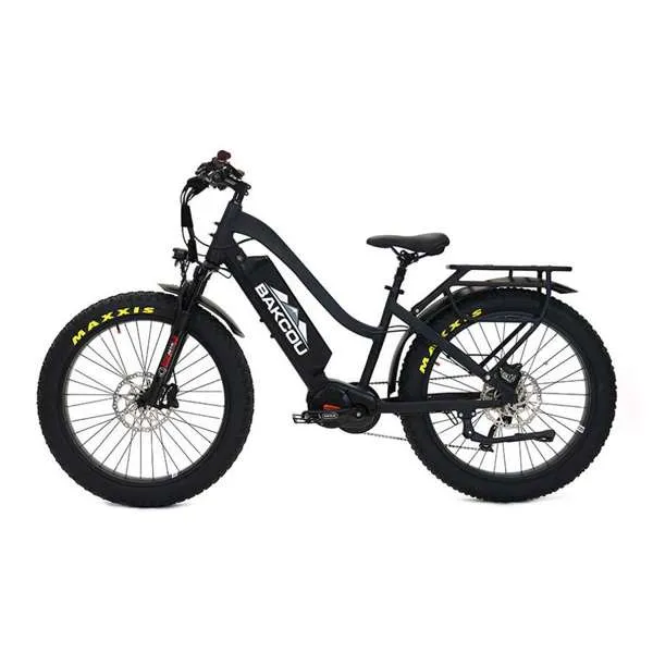 BAKCOU Mule Step-Through 21AH Matte Black - B-MST-B-B21