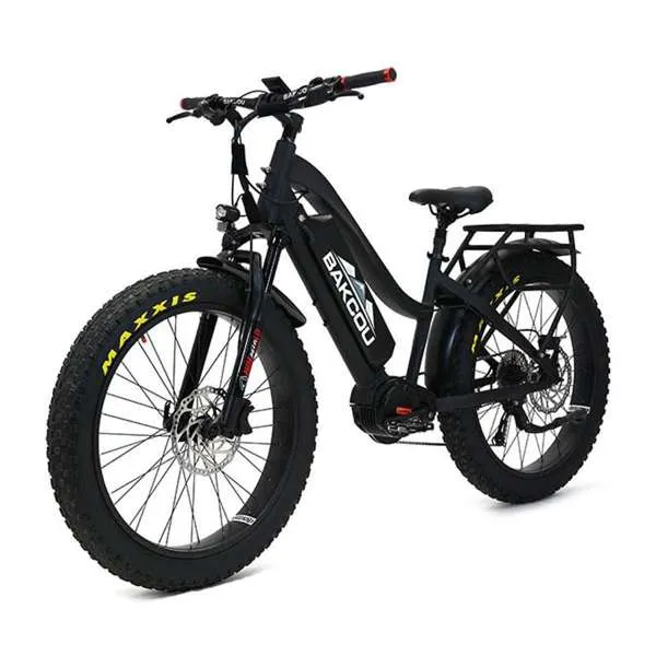 BAKCOU Mule Step-Through 21AH Matte Black - B-MST-B-B21