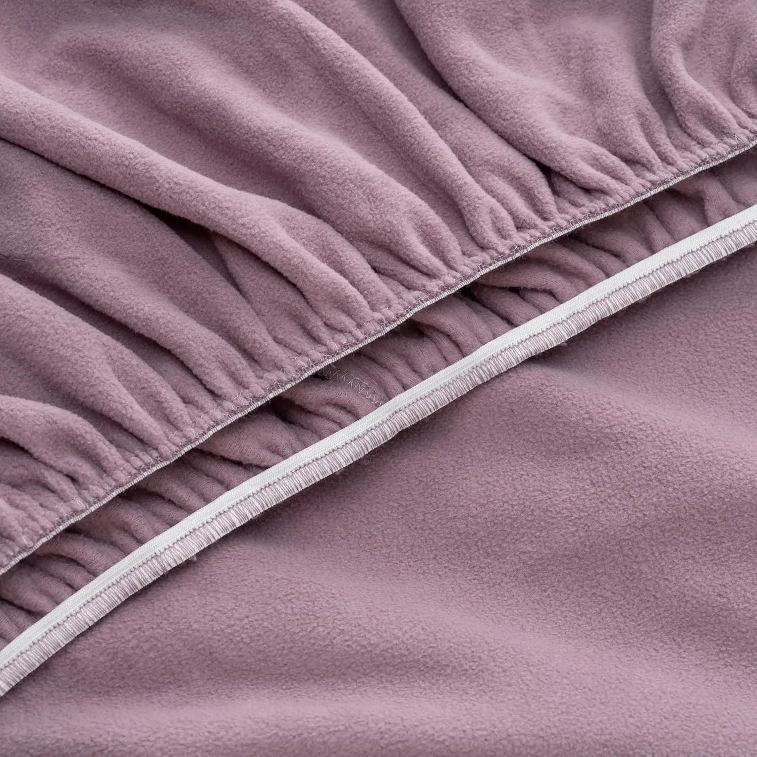 Berkshire Blanket Luxury Soft Microfleece Queen Sheet Set, Warm and Durable, All Season Sheet (Queen, Lavender)