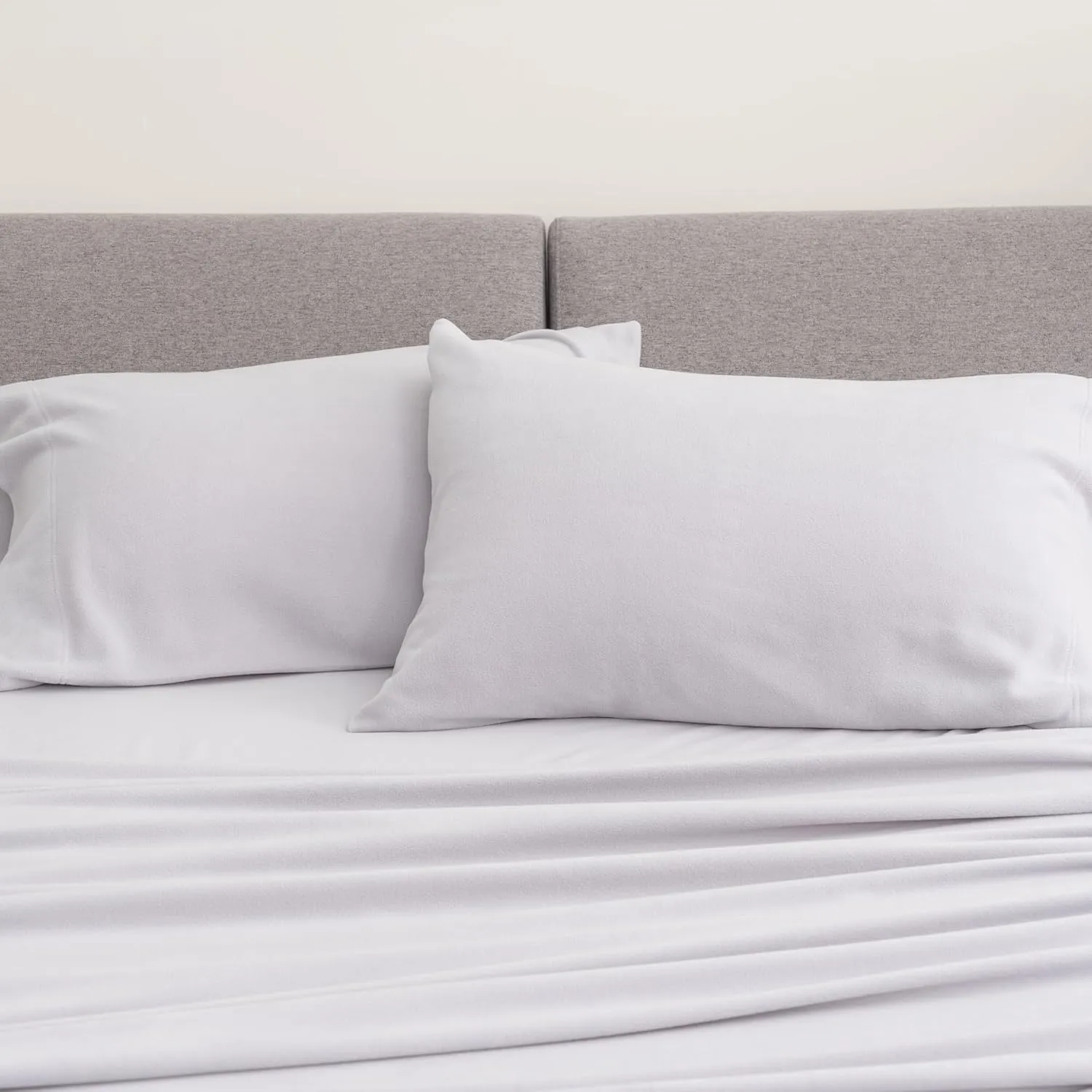 Berkshire Blanket Luxury Soft Microfleece Twin Sheet Set, Warm and Durable, All Season Sheet (Twin, Mindful Gray)