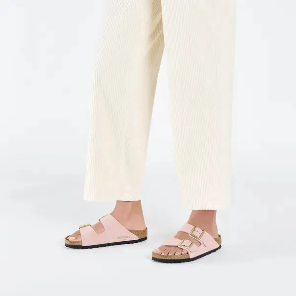 BIRKENSTOCK - ARIZONA DOUBLE STRAP MULE - ROSE SUEDE