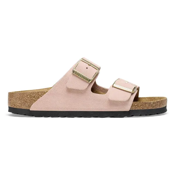 BIRKENSTOCK - ARIZONA DOUBLE STRAP MULE - ROSE SUEDE