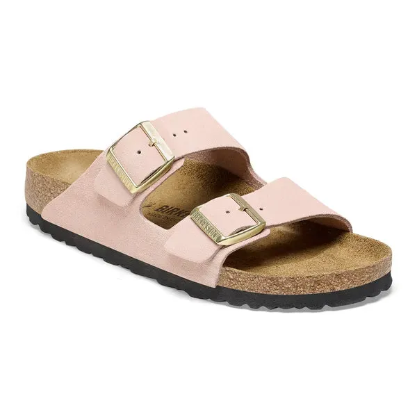 BIRKENSTOCK - ARIZONA DOUBLE STRAP MULE - ROSE SUEDE