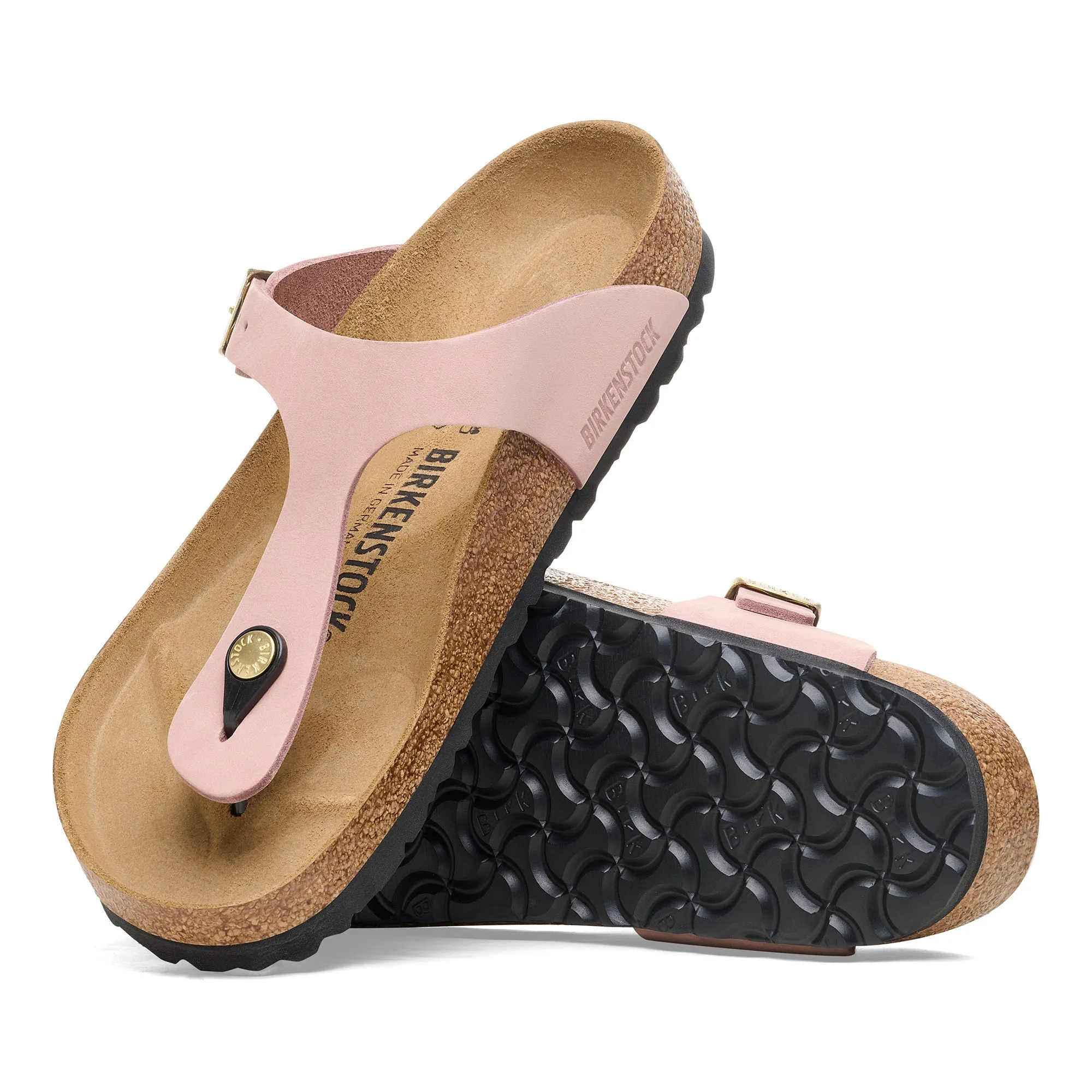 Birkenstock Gizeh soft pink nubuck