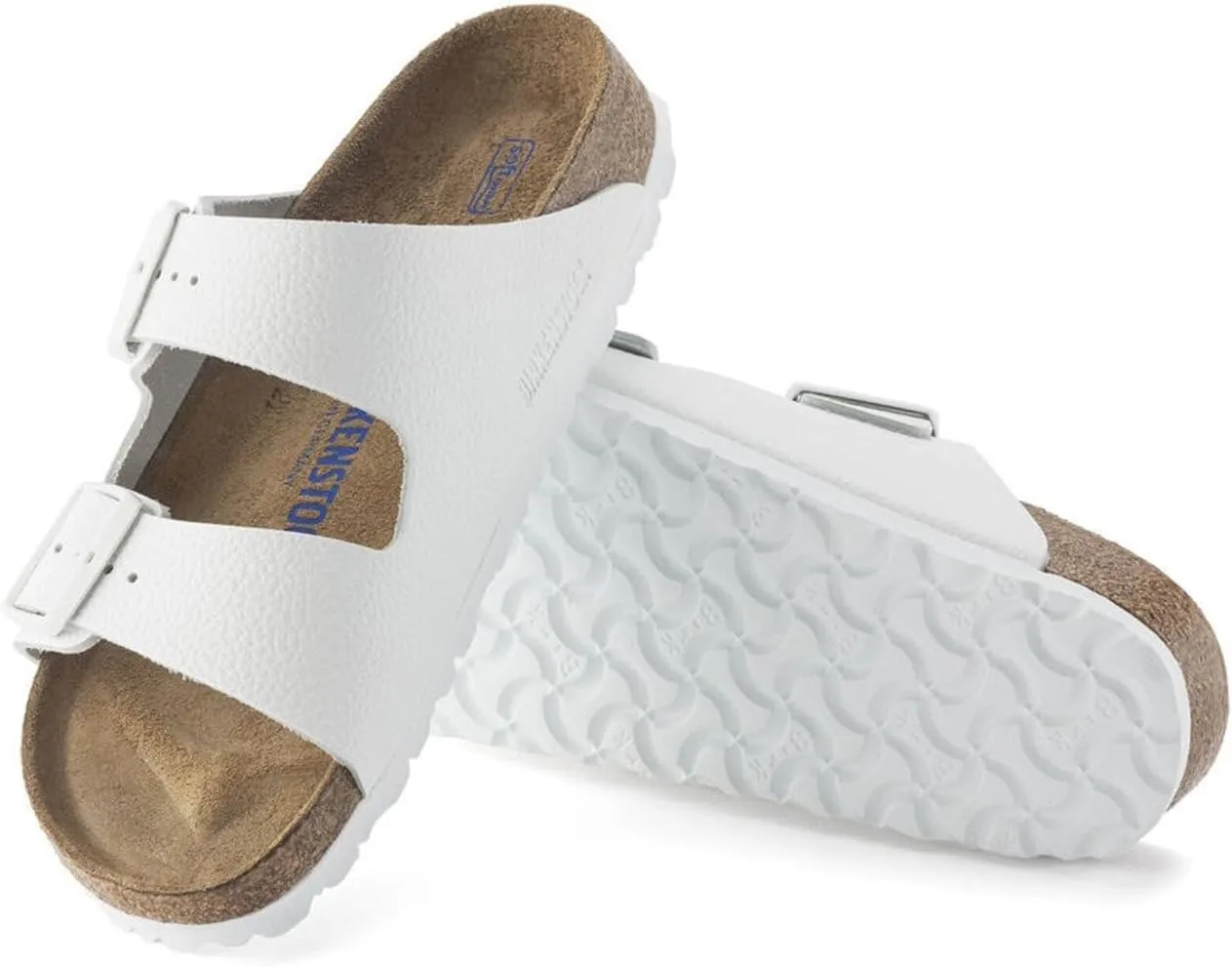Birkenstock Women's Sandals Arizona SFB Ant Wht Sd N
