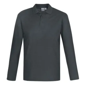 Biz Collection Crew Mens L/S Polo