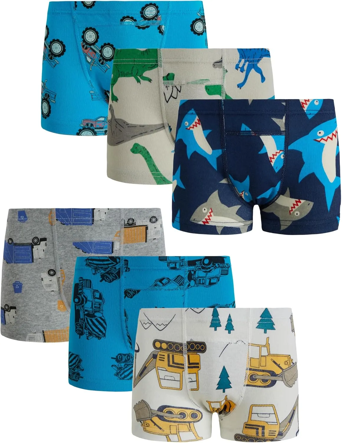 Boboking Toddler Boys Trainer Underwear Little Kids Boy Boxer Briefs