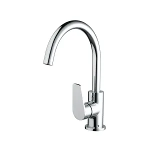 Bristan Kitchen Mixer Tap Swivel Brass Chrome Effect Single Lever Durable
