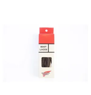 Brown Flat Waxed Laces 48" 97138