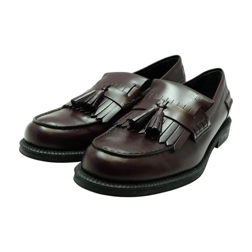 Brown Frangia Gomma Loafers