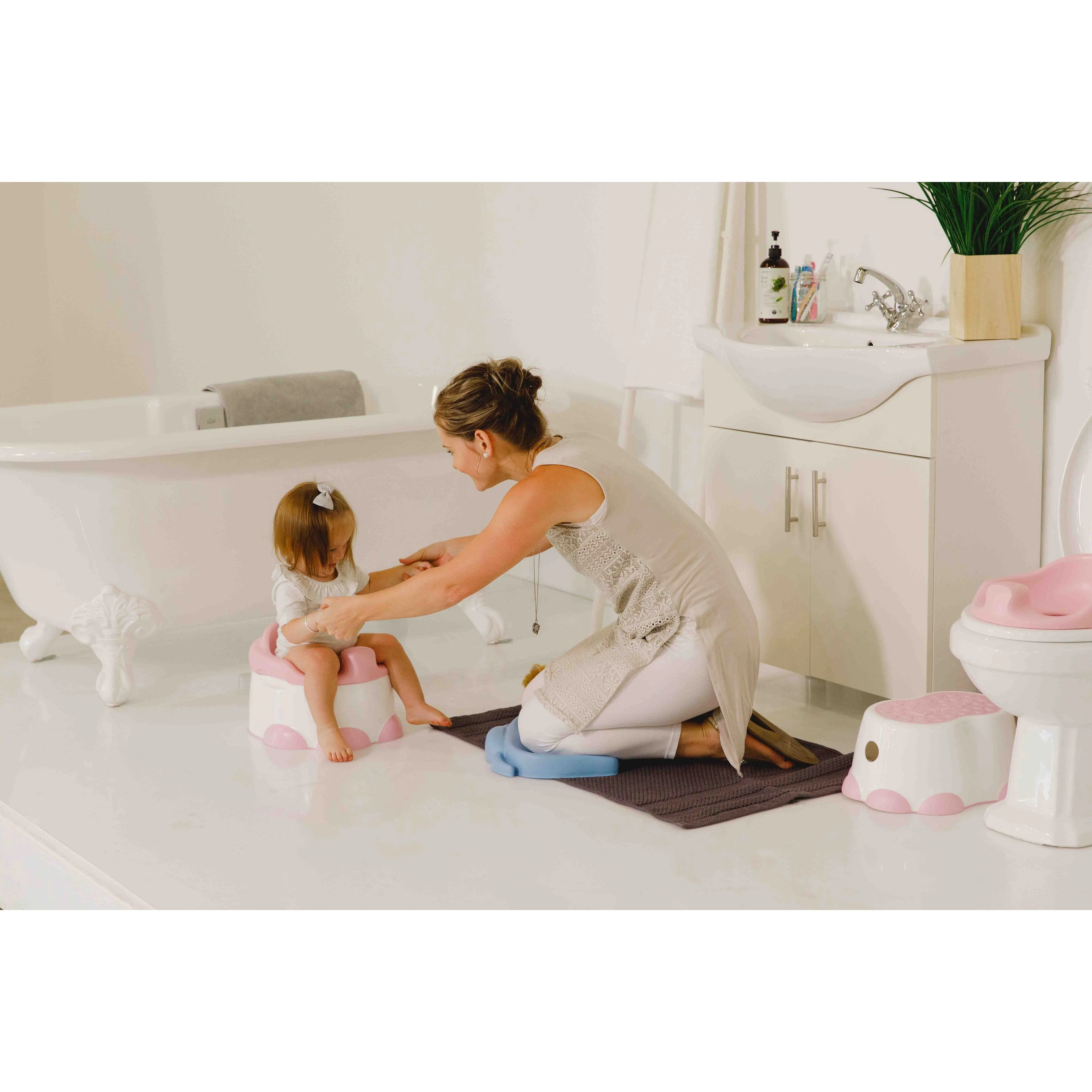 Bumbo Step 'n Potty - Pink