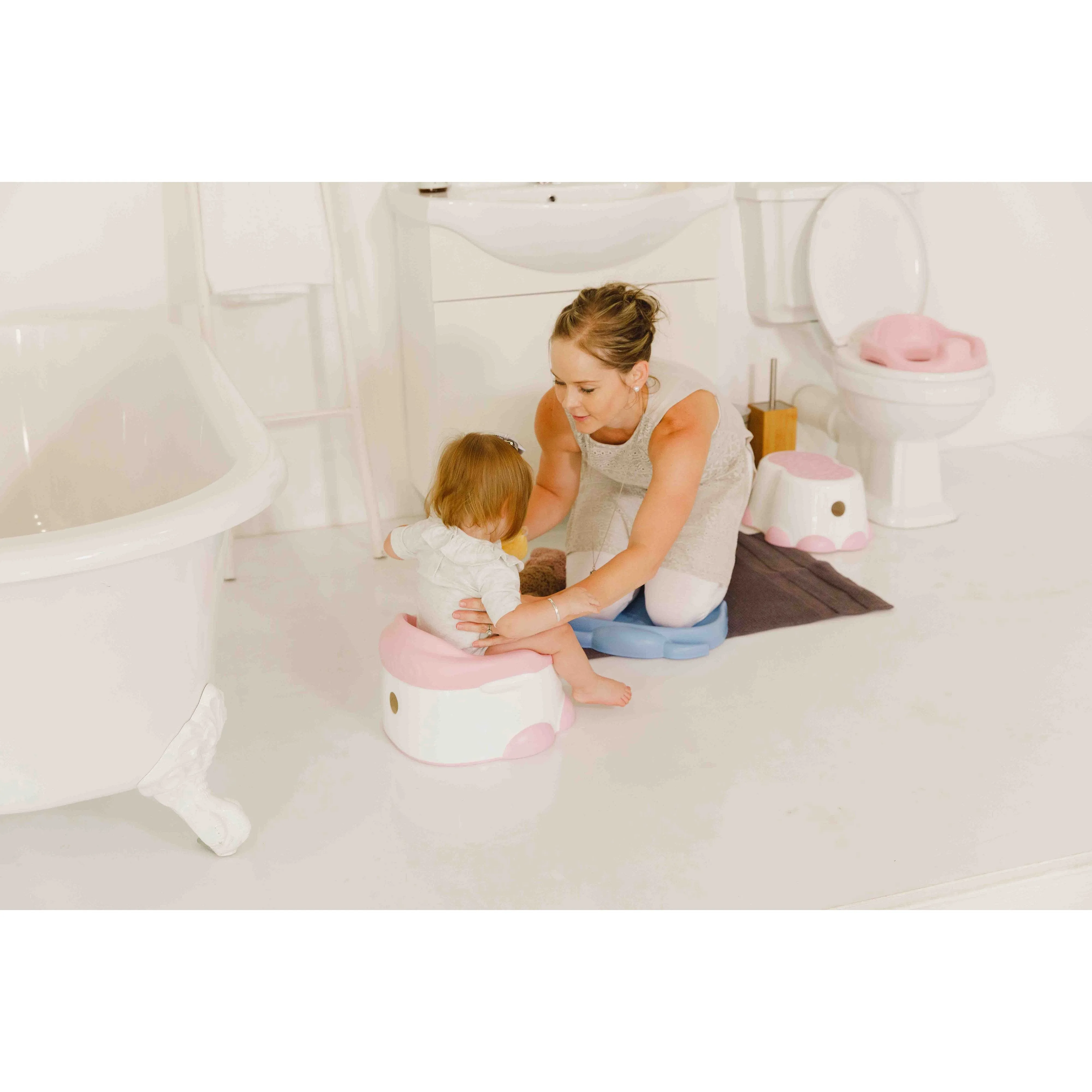 Bumbo Step 'n Potty - Pink