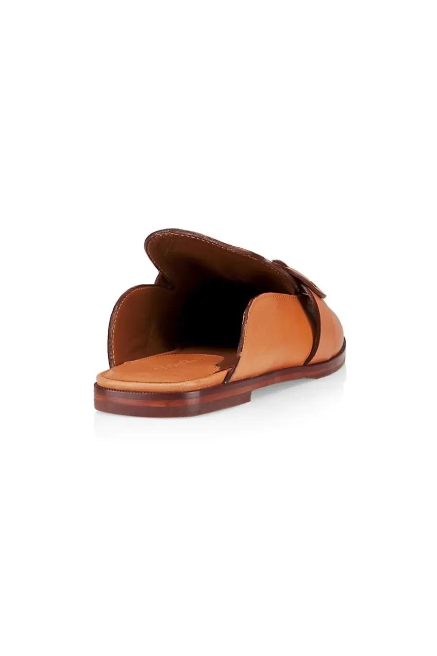 Calf Chany Mule Light Pastel Brown