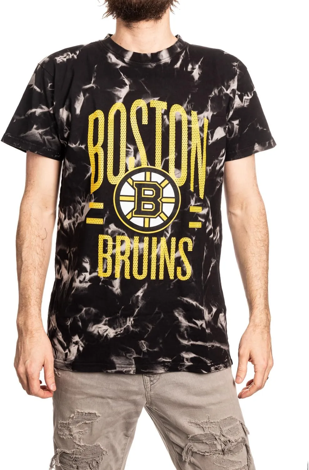 Calhoun Surf & Skate NHL Mens Crystal Tie Dye Short Sleeve T-Shirt - The Sunset Collection