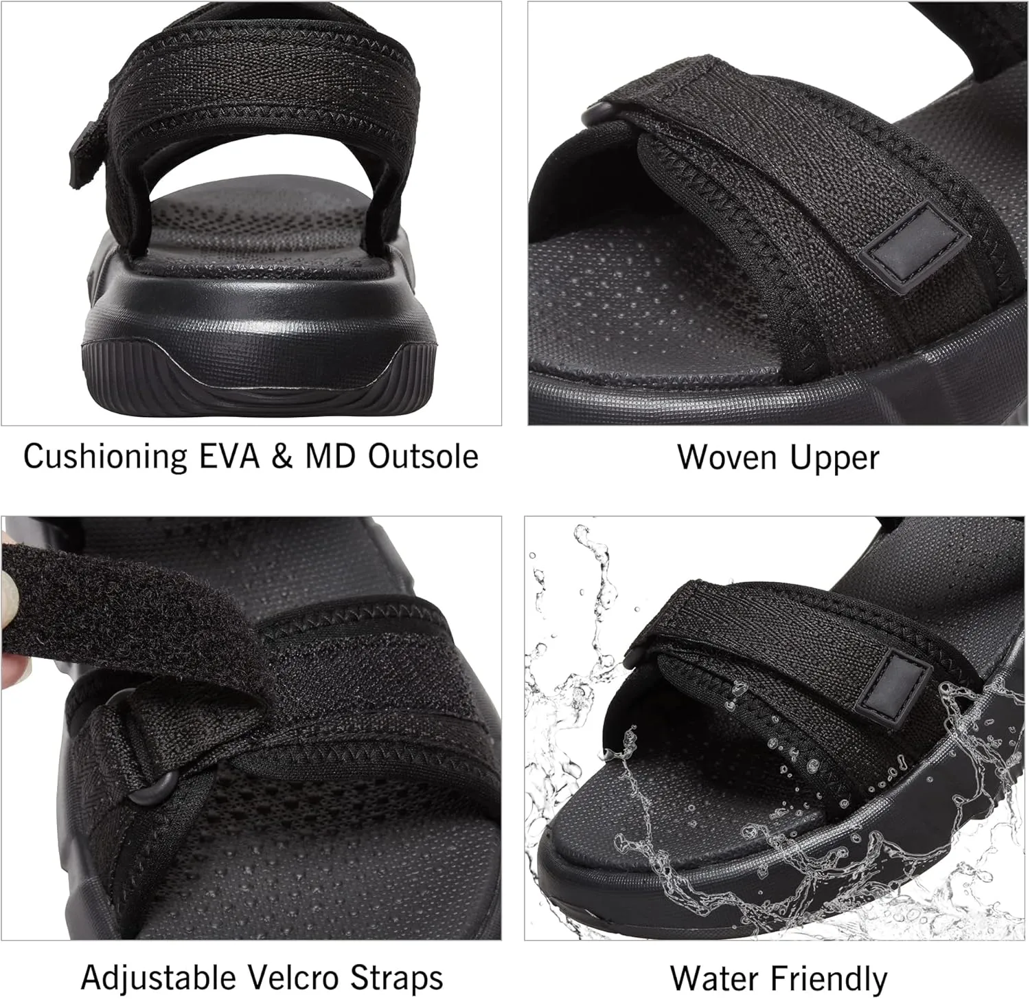 CAMELSPORTS Women Walking Sandals Summer Athletic Sandals Sport Water Shoes Beach for Casual Travel Outdoor