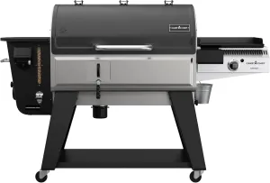 Camp Chef Woodwind Pro 36 Grill with Sidekick Flat Top - Pellet Grill & Smoker for Outdoor Cooking - Comes with WIFI Connectivity - Sidekick Compatible - 1236 Sq In Total Rack Surface Area