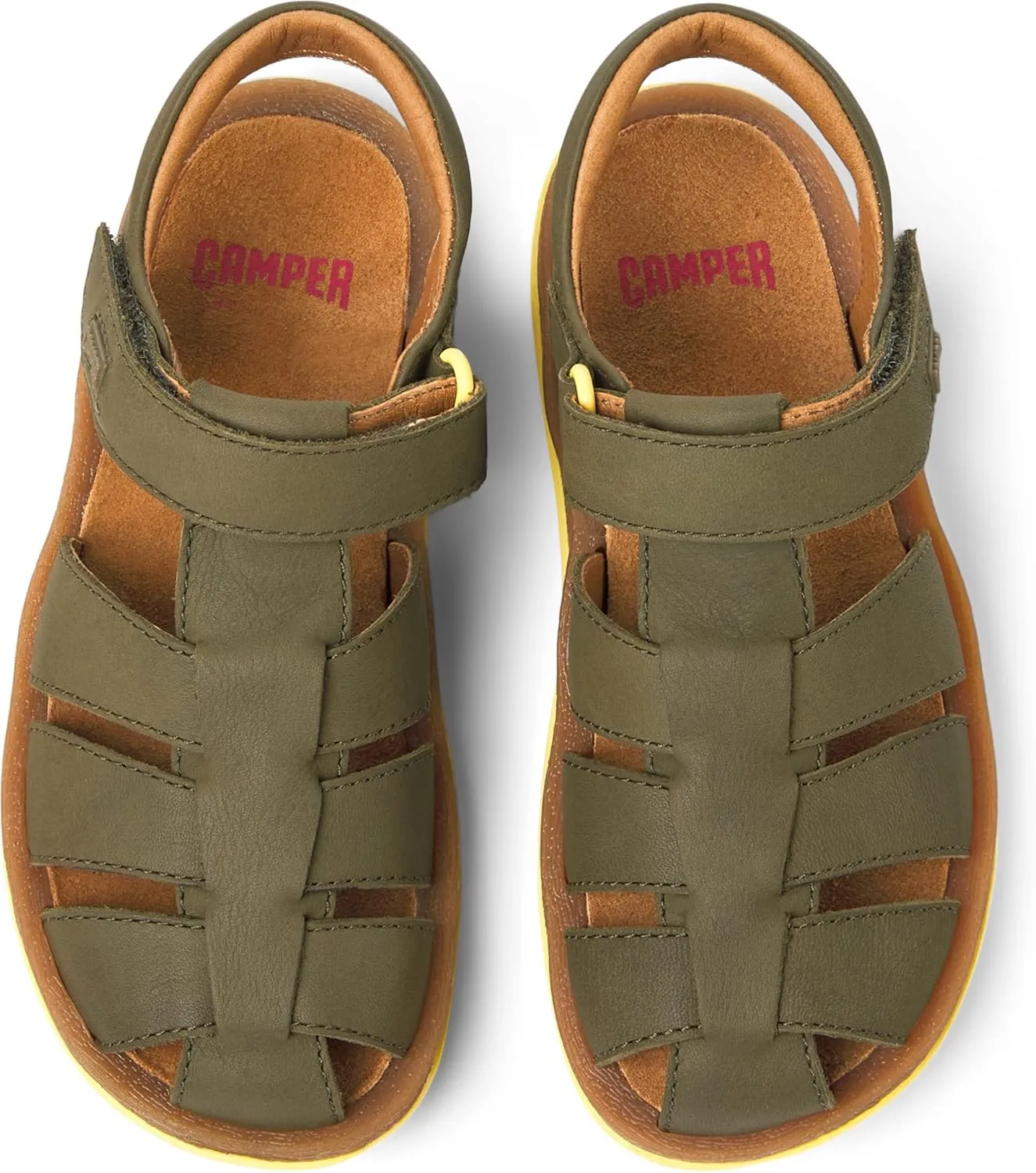Camper Unisex-Child Fisherman Flat Sandal, 25 EU (US Kid's 8)