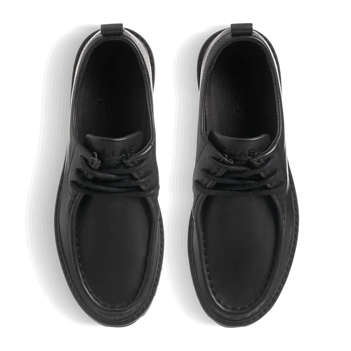 CLAE MORRISON MOC SHOES IN BLACK