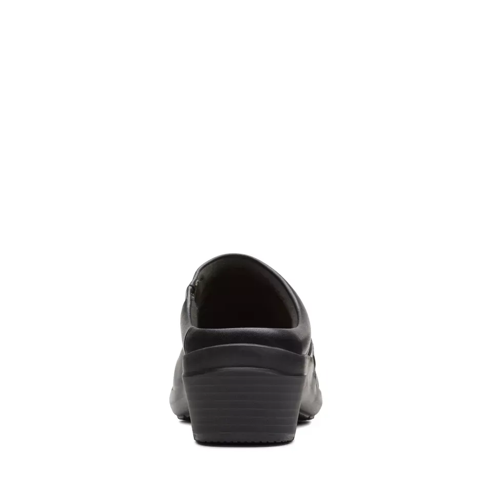 Clarks Women's Angie Mist Black Leather 26167638